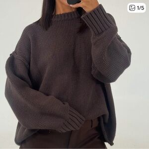 ISO BRONZE SNAKE SWEATER